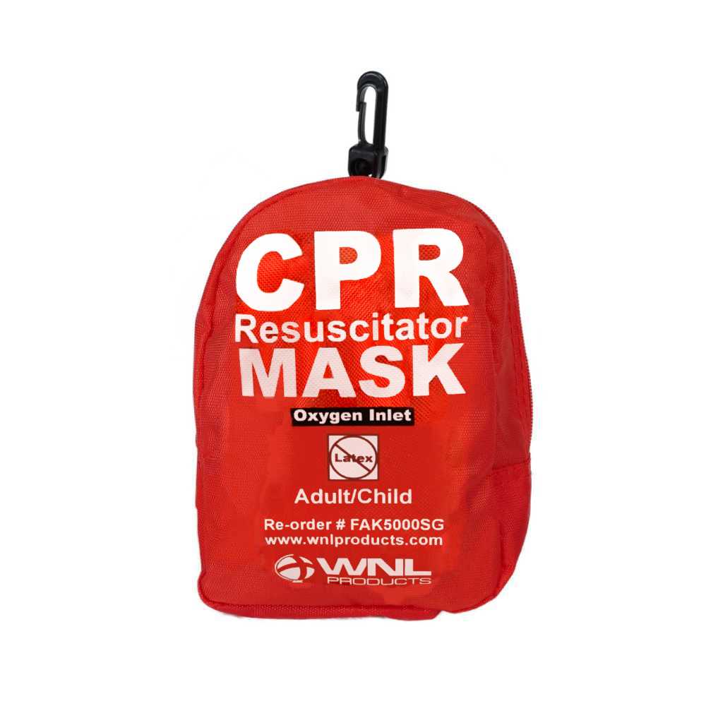WNL CPR Mask for Adult & Children in Hard Case